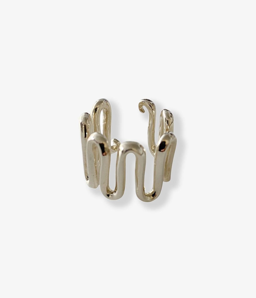 R.ALAGANララガン Fickle Line Earrings