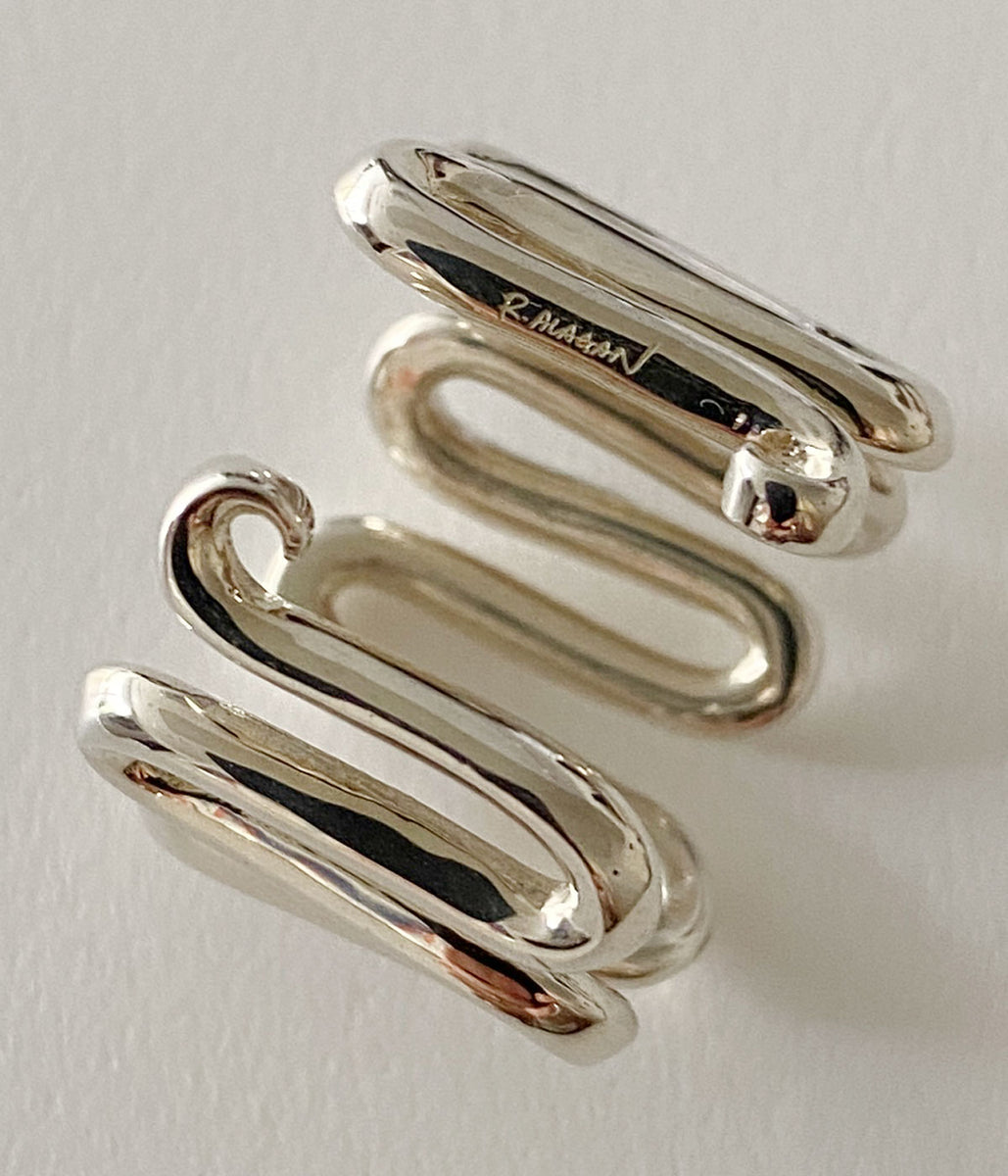 R.ALAGAN/FICKLE RING(SILVER)