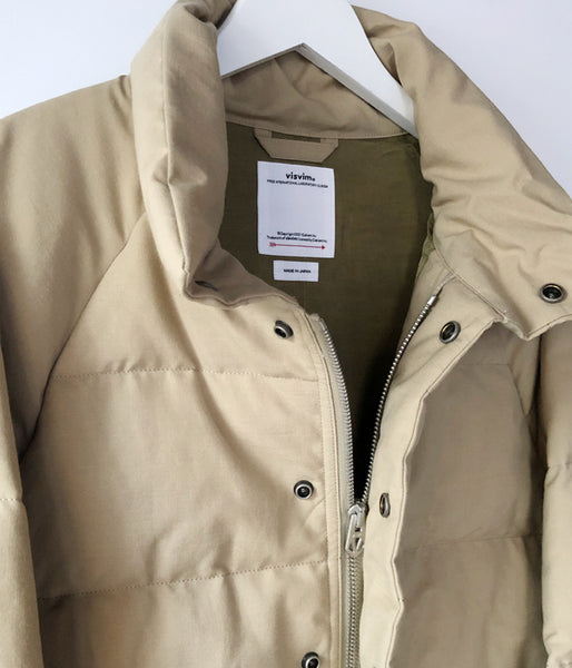 visvim/ULMER DOWN JKT (BEIGE)