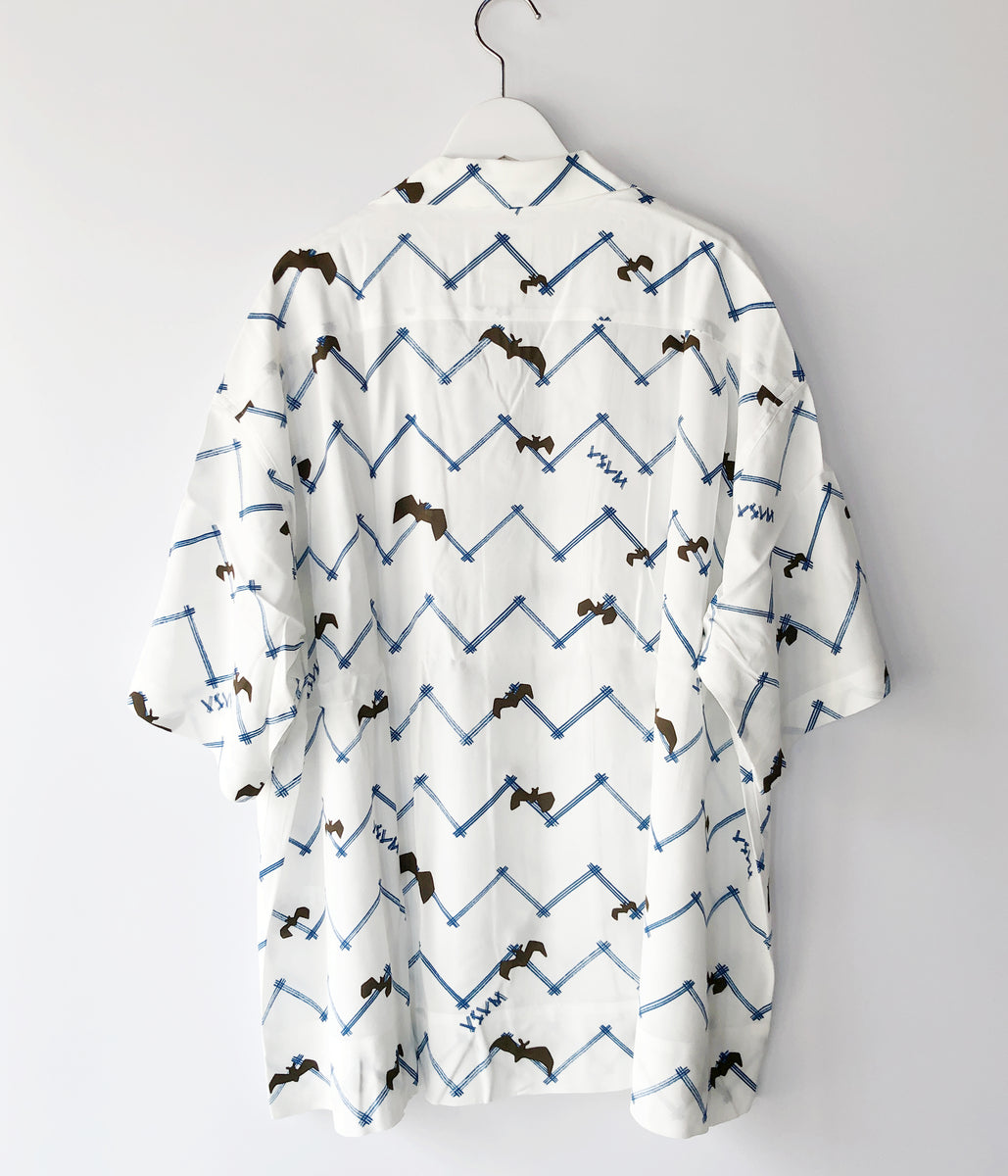 visvim/COPA SHIRT S/S BATS (WHITE)