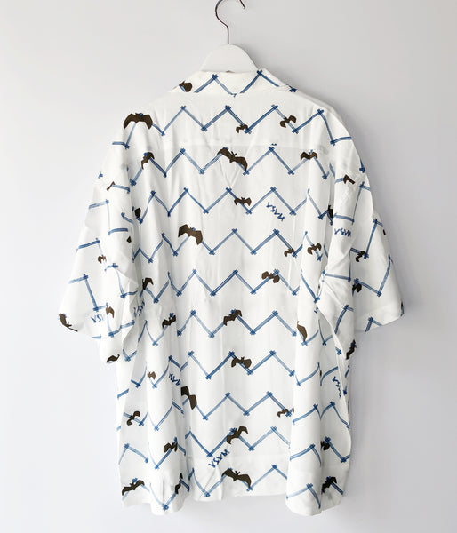 visvim/COPA SHIRT S/S BATS (WHITE)
