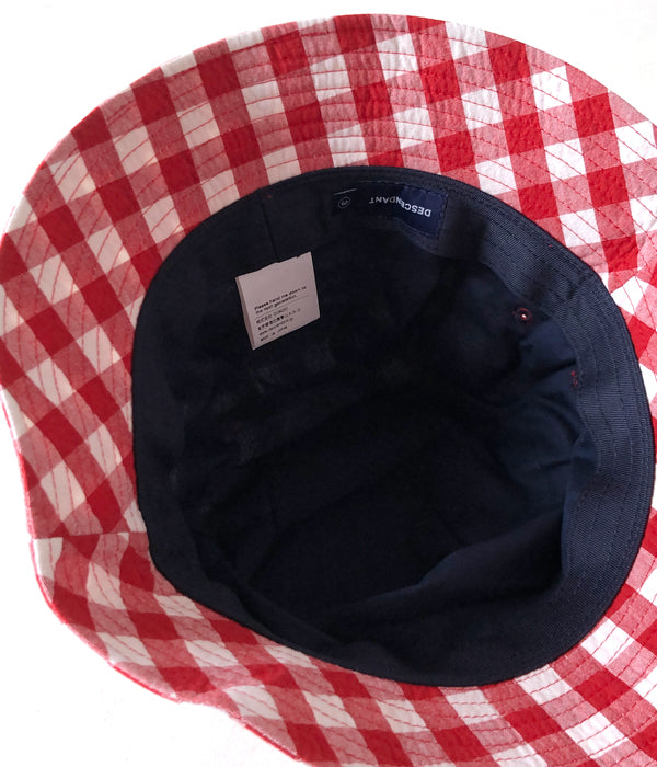 descendant SIMMONS GINGHAM BUCKET バケット DESCENDANT/SIMMONS GINGHAM BUCKET
