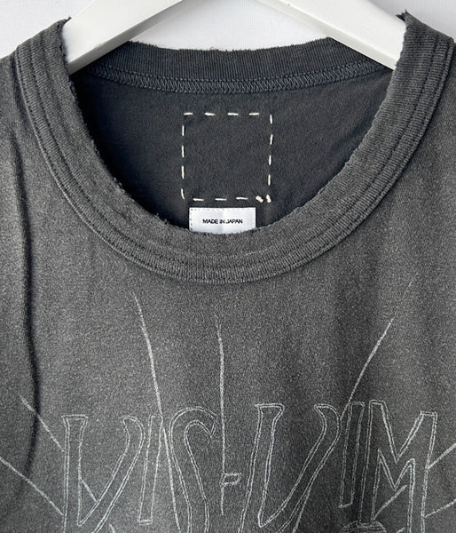 visvim/JUMBO TEE S/S CRASH WORLD TOUR (BLACK)