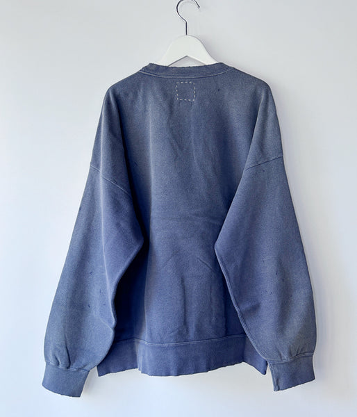 visvim/JUMBO SB SWEAT L/S CRASH (NAVY)
