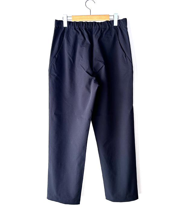 Goldwin/ONE TUCK TAPERED STRETCH PANTS (NAVY)