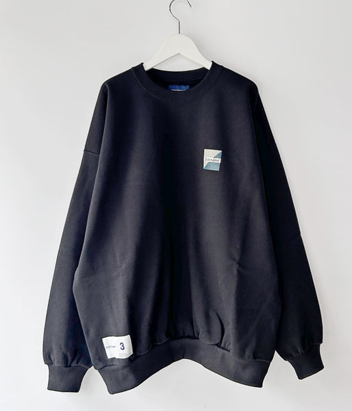 DESCENDANT/MAHIMAHI CREW NECK (BLACK)