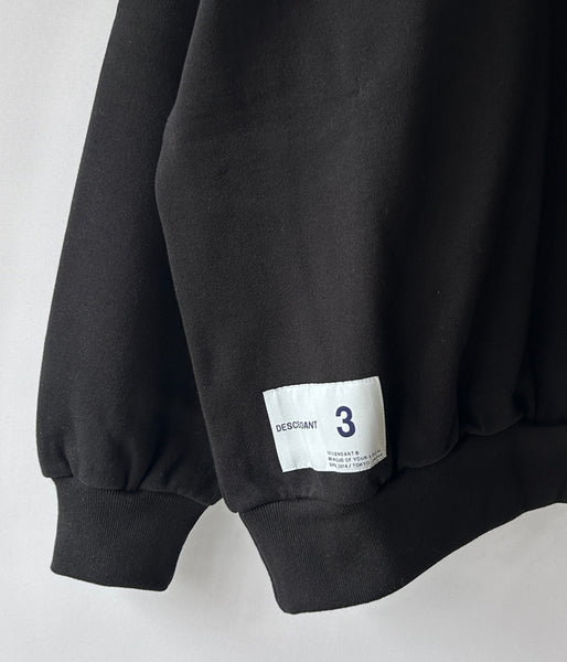 DESCENDANT/MAHIMAHI CREW NECK (BLACK)