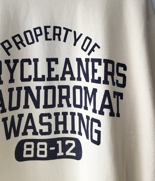 blurhms ROOTSTOCK/NOT-WASHING-TON 88/12 Print Tee WIDE (IVORY)