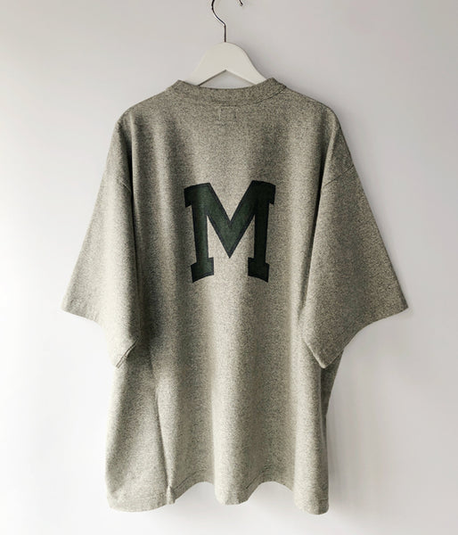 blurhms ROOTSTOCK/IT-M 88/12 Print Tee WIDE (HEATHER GREY)