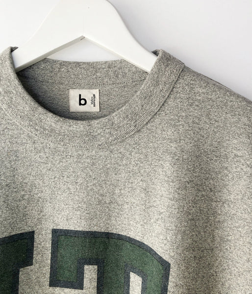 blurhms ROOTSTOCK/IT-M 88/12 Print Tee WIDE (HEATHER GREY)