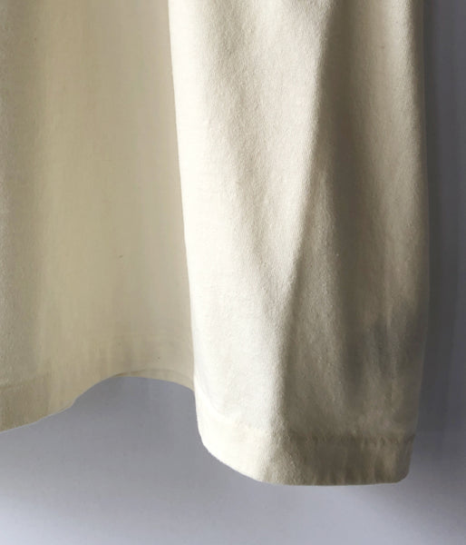 blurhms ROOTSTOCK/NOT-PRINCE 88/12 Print Tee WIDE (IVORY)