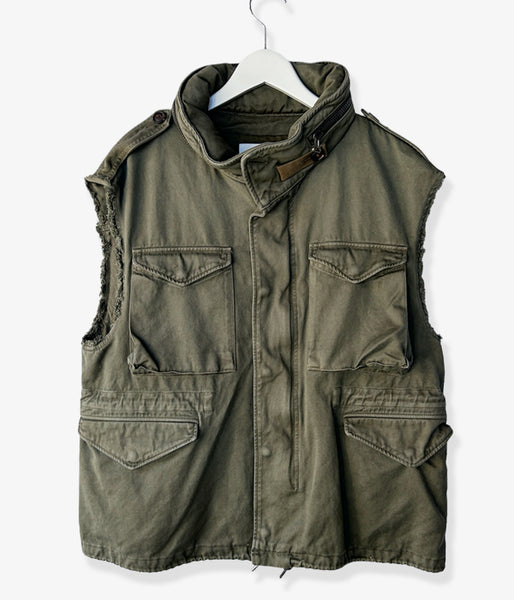 visvim/BICKLE VEST (OLIVE)