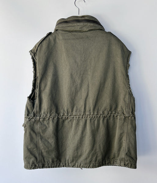 visvim/BICKLE VEST (OLIVE)