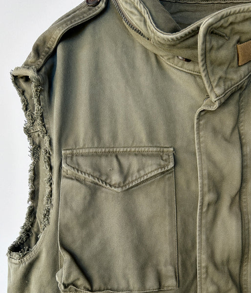 visvim/BICKLE VEST (OLIVE)