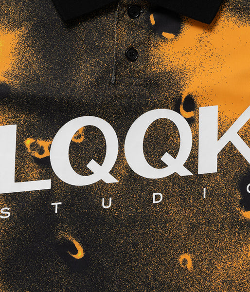 LQQK Studio/SUBLIMATED POLY POLO SS24 (ORANGE)