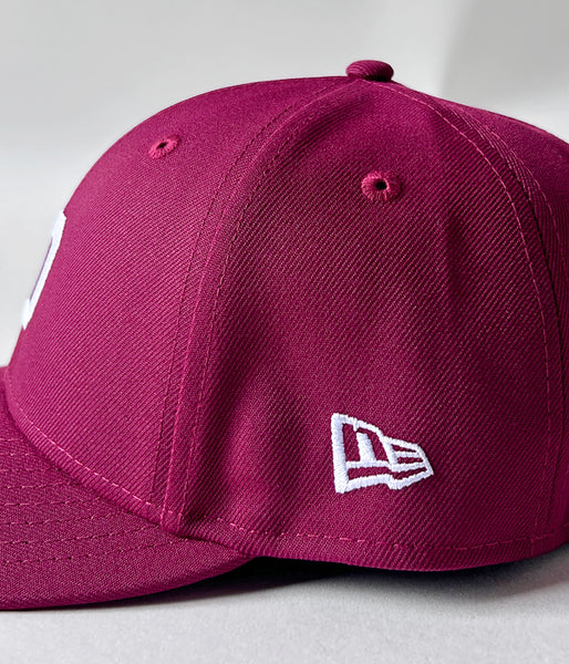 DESCENDANT/LETTERD LP 59FIFTY NEW ERA (BURGUNDY)