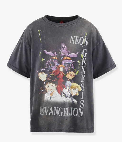 SAINT MICHAEL/EV_SS TEE/NEON GNSIS/BLK