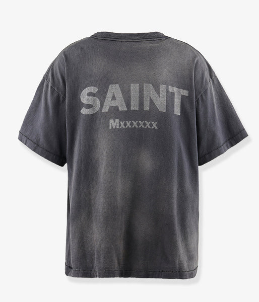 SAINT MICHAEL/EV_SS TEE/NEON GNSIS/BLK