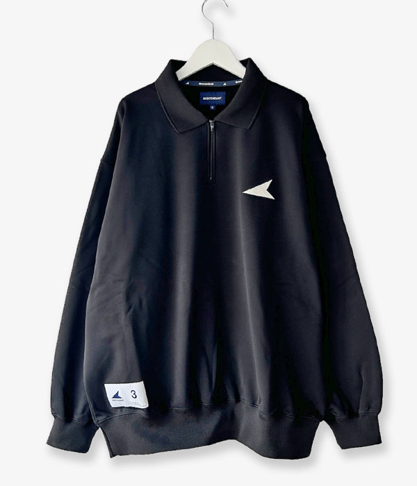 DESCENDANT CETUS JERSEY LS ブラック DESCENDANT/CETUS POLO JERSEY (BLACK)