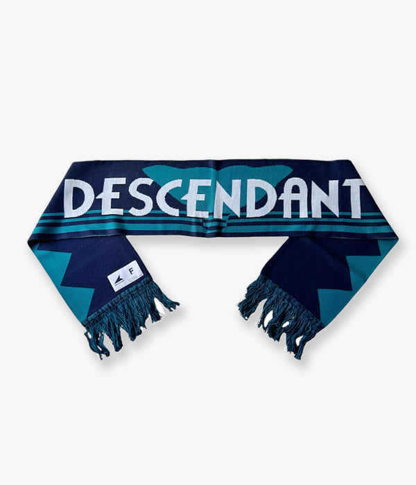 小物 descendant FLUKE UP SCARF NAVY DESCENDANT/FLUKE UP SCARF (NAVY)