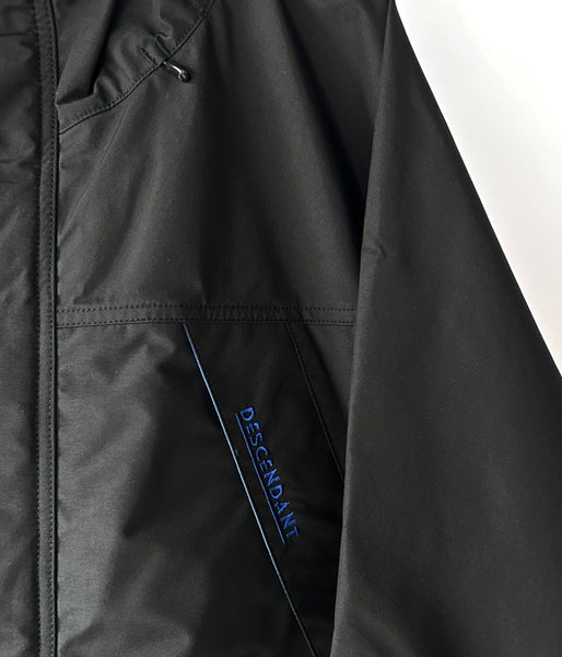 DESCENDANT/MONTAGNE NYLON JACKET 3LAYER (BLACK)