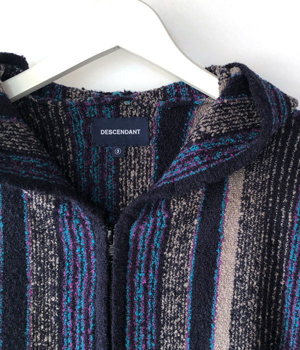 トップス DESCENDANT SPICOLI HOODED LS SHIRT FULL DESCENDANT/SPICOLI HOODED LS SHIRT (NAVY)