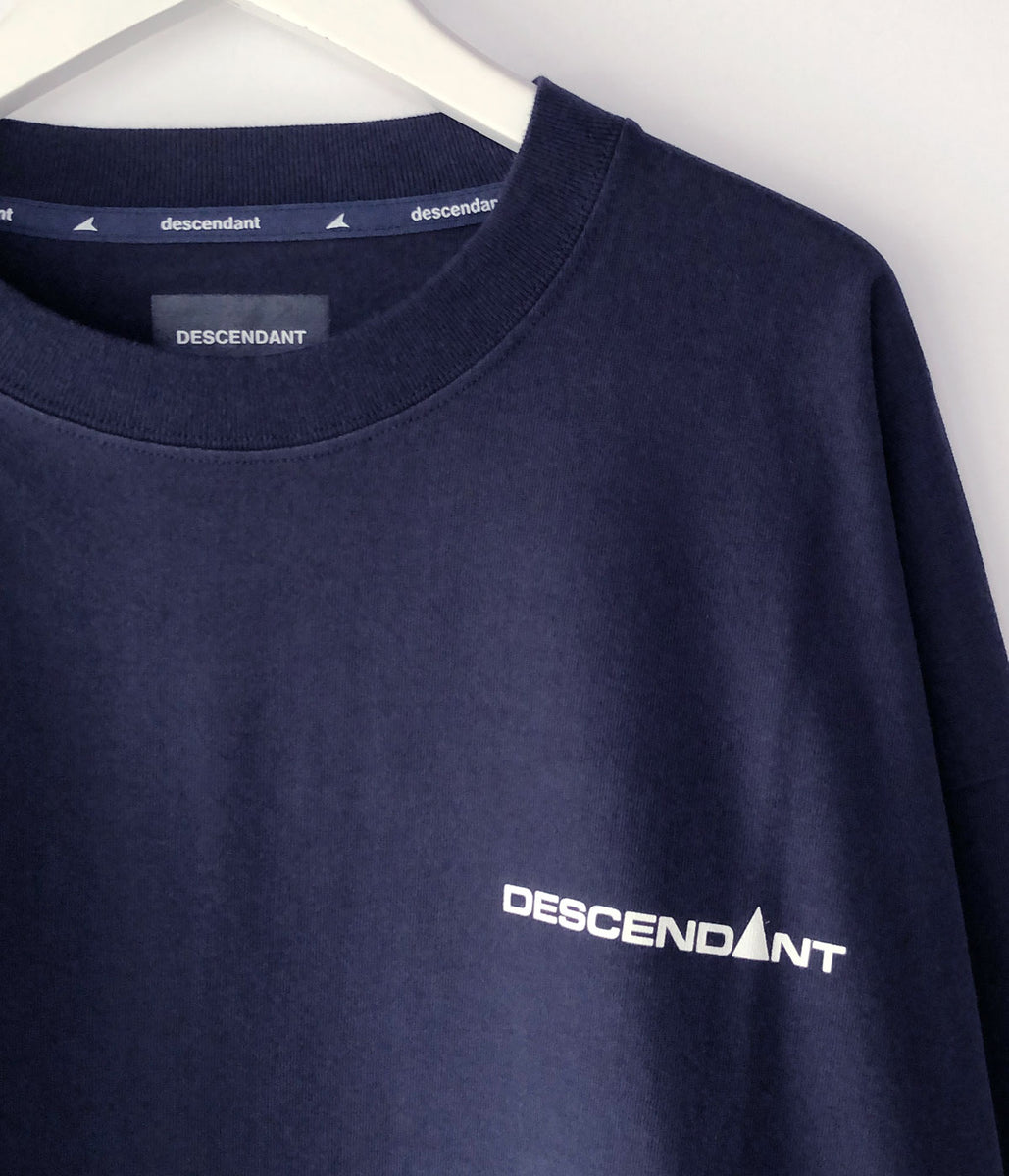 ディセンダント ENVIRONMENT ORGANIC COTTON LS DESCENDANT/ENVIRONMENT ORGANIC COTTON LS (NAVY)