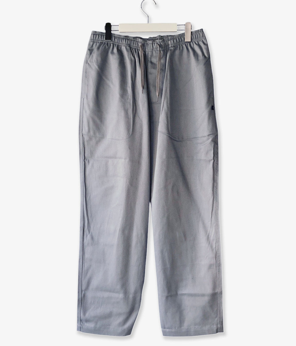 DESCENDANT/SHORE TWILL BEACH TROUSERS (GRAY)