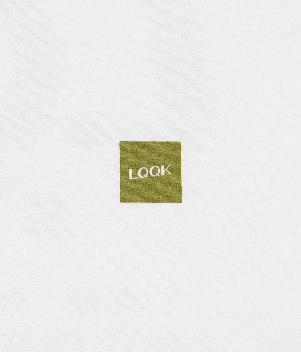 LQQK Studio/ADDRESS TEE (WHITE)