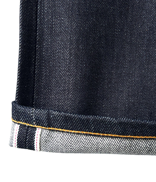 DIGAWEL/STRAIGHT DENIM PANTS (NAVY)