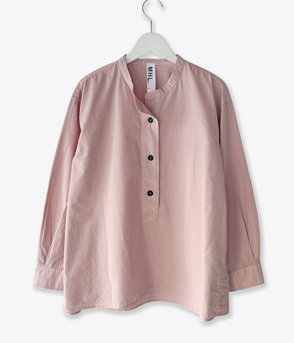 MHL./ORGANIC COTTON SHIRTING WOMENS (PINK)