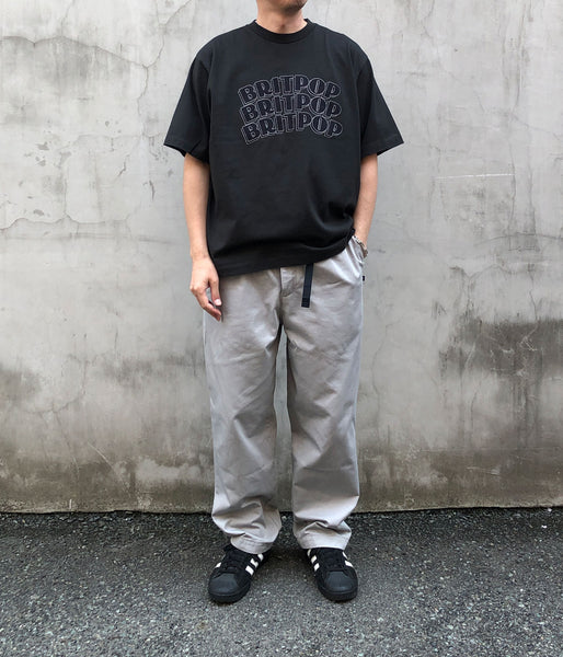 blurhms ROOTSTOCK/BRITPOP Print Tee WIDE (INKBLACKxBLACK)