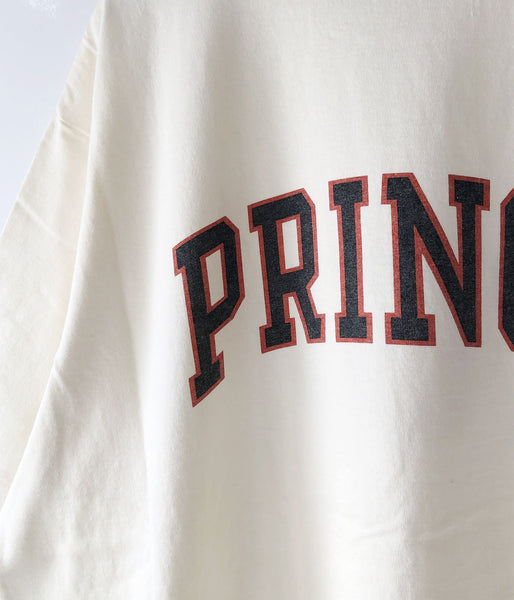 blurhms ROOTSTOCK/NOT-PRINCE 88/12 Print Tee WIDE (IVORY)