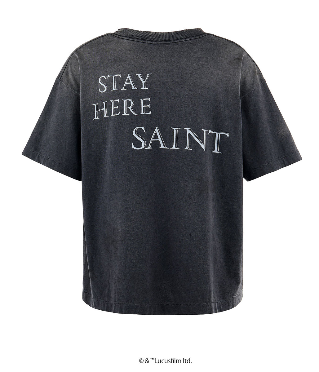 SAINT MICHAEL SW_SS TEE ANAKIN セントマイケル SAINT MICHAEL/SW_SS TEE /ANAKIN/BLACK