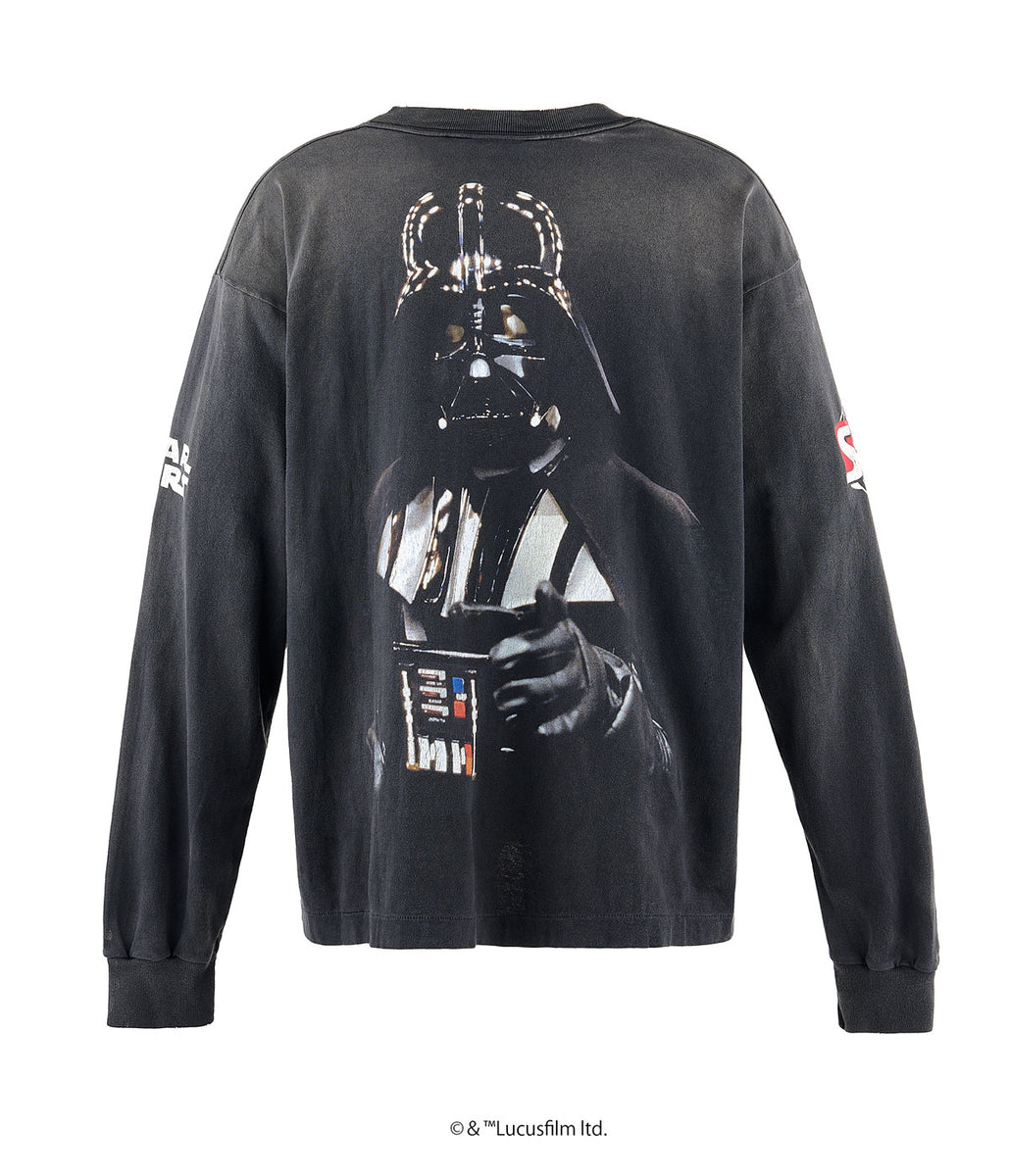 【SAINT Mxxxxxx】SW_LS TEE / DARTHVADER / BLACK ロンT SAINT MICHAEL/SW_LS TEE /DARTHVADER/BLACK