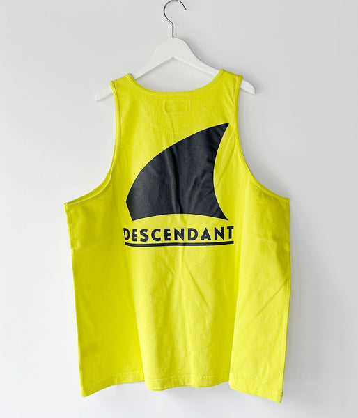DESCENDANT/GENNAKER ORGANIC COTTON TANK TOP (YELLOW)