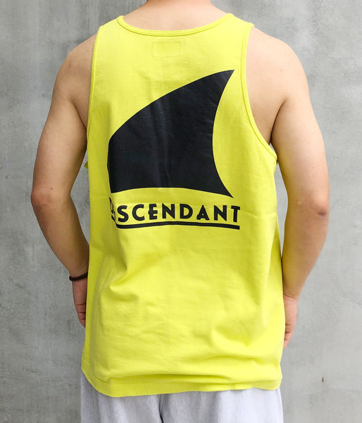 DESCENDANT/GENNAKER ORGANIC COTTON TANK TOP (YELLOW)