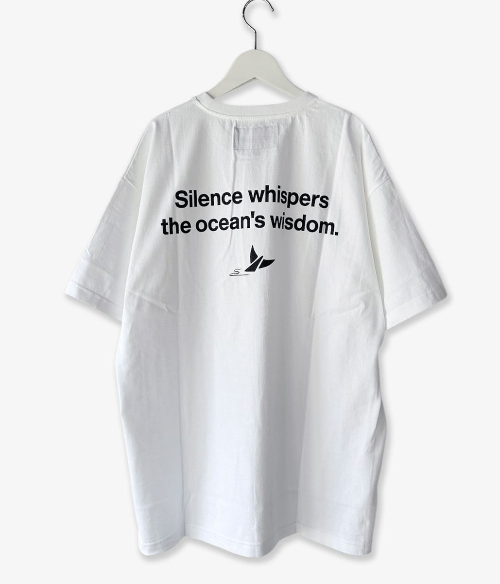 【新品】DESCENDANT OCEAN'S WISDOM Tシャツ サイズ1 DESCENDANT/OCEAN'S WISDOM SS (WHITE)