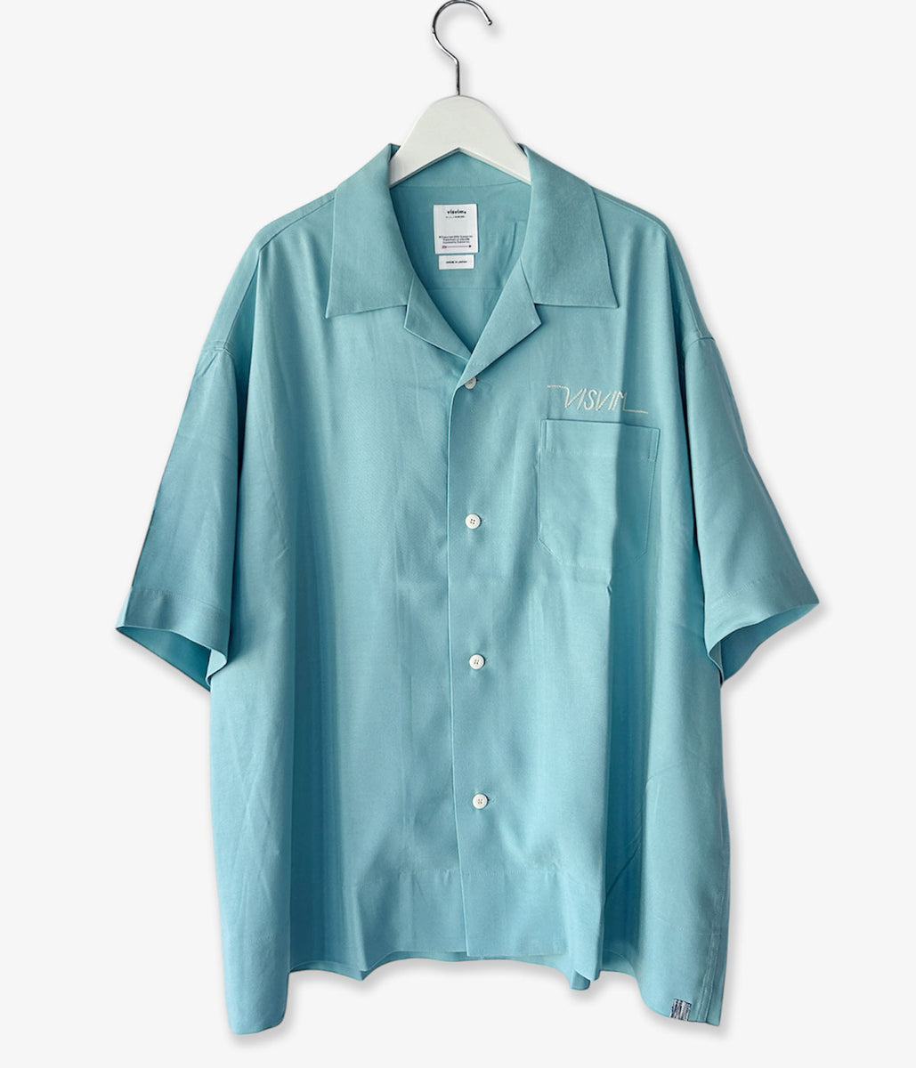 24SS visvim COPA SHIRT (SILK)サイズ3 visvim/COPA SHIRT S/S (GREEN)