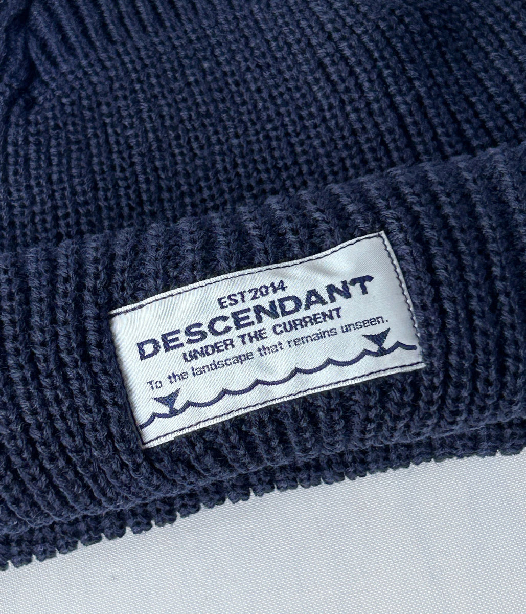 DESCENDANT NABLA WATCH CAP25aw ネイビー NABLA WATCH CAP – DESCENDANT