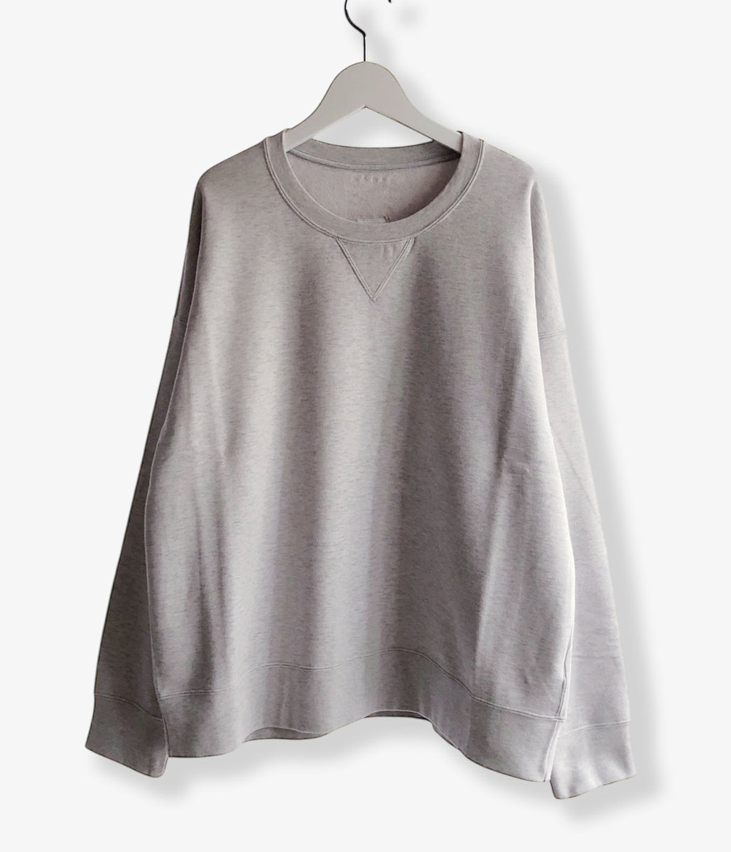 visvim/ULTIMATE JUMBO SB SWEAT L/S (GREY)
