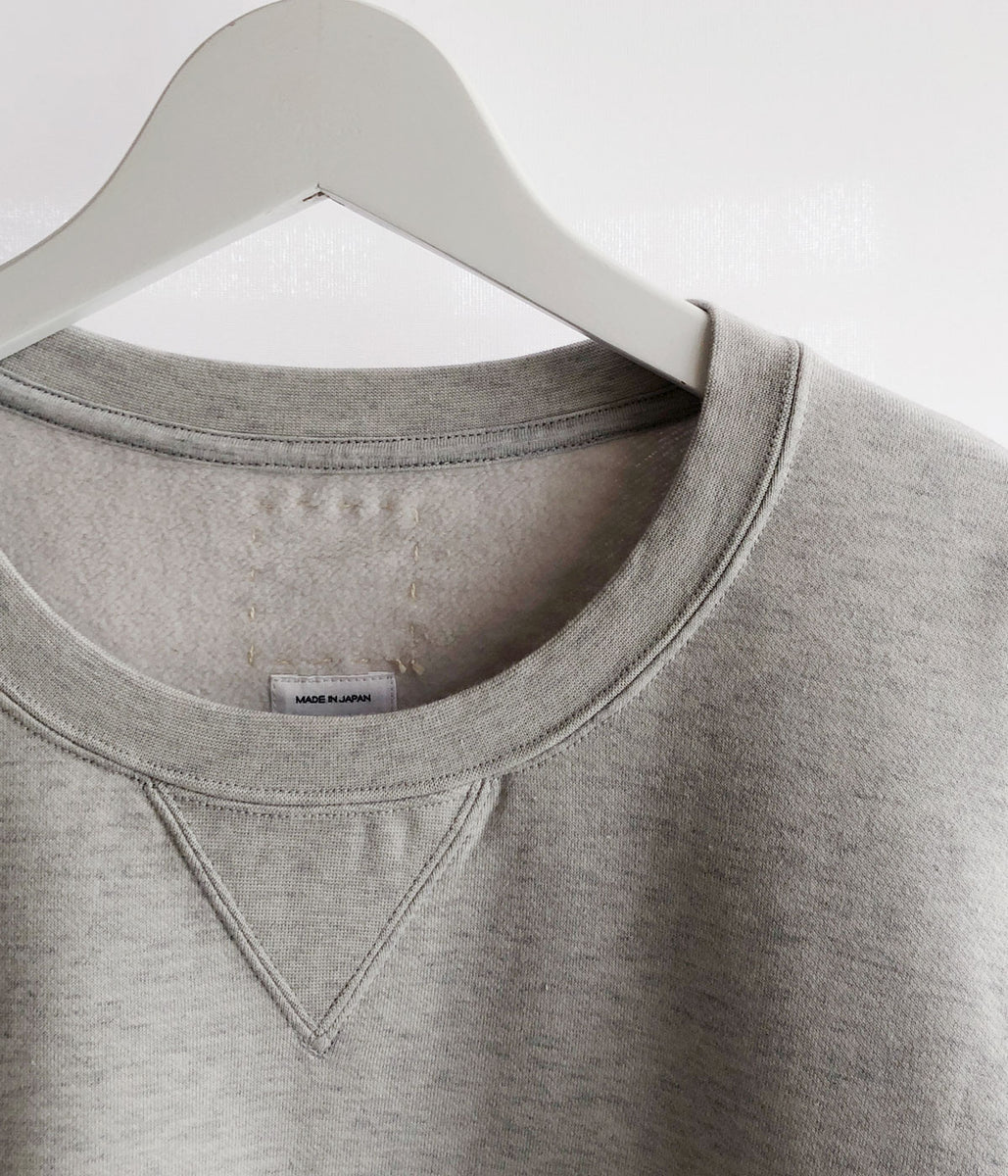 visvim/ULTIMATE JUMBO SB SWEAT L/S (GREY)