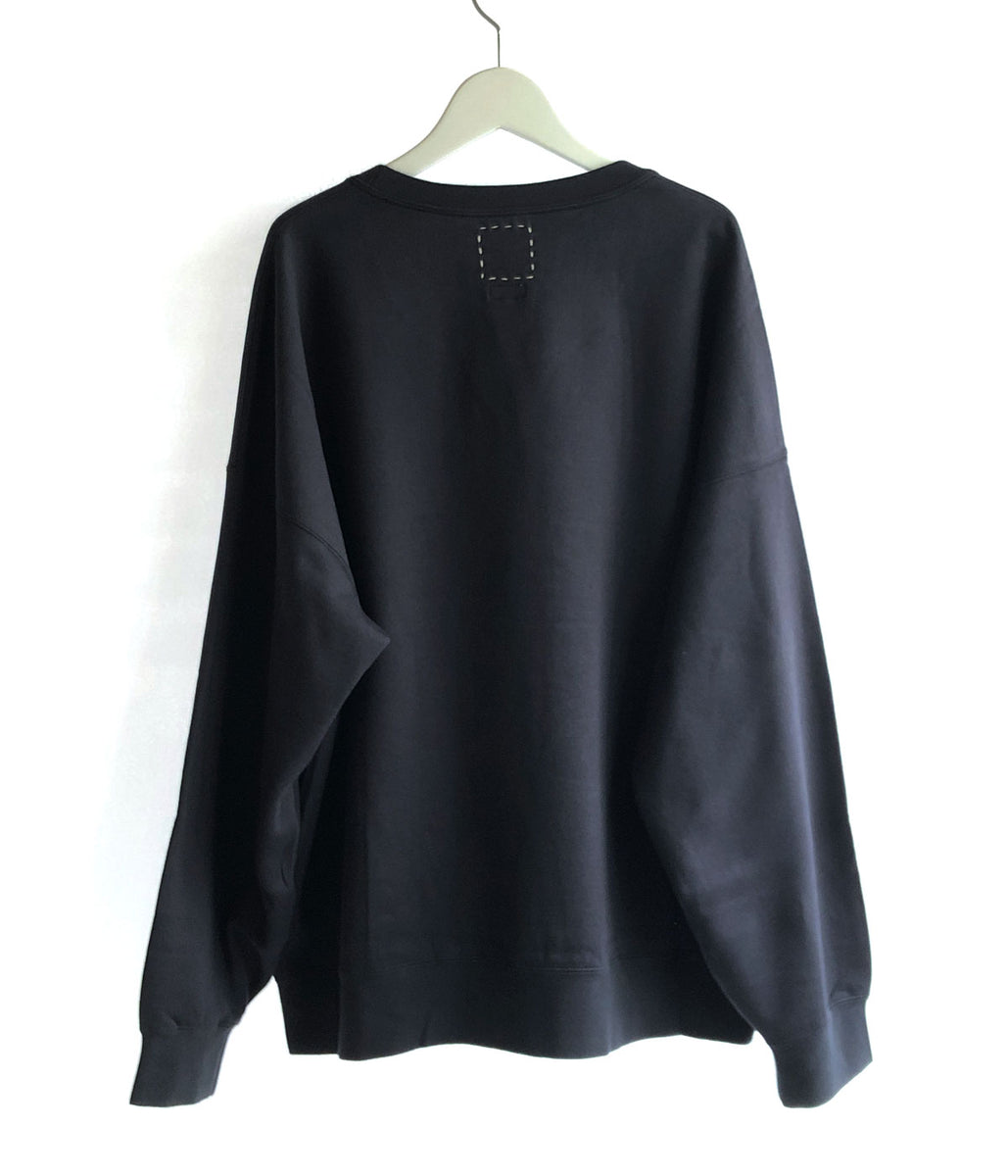 visvim/ULTIMATE JUMBO SB SWEAT L/S (BLACK)