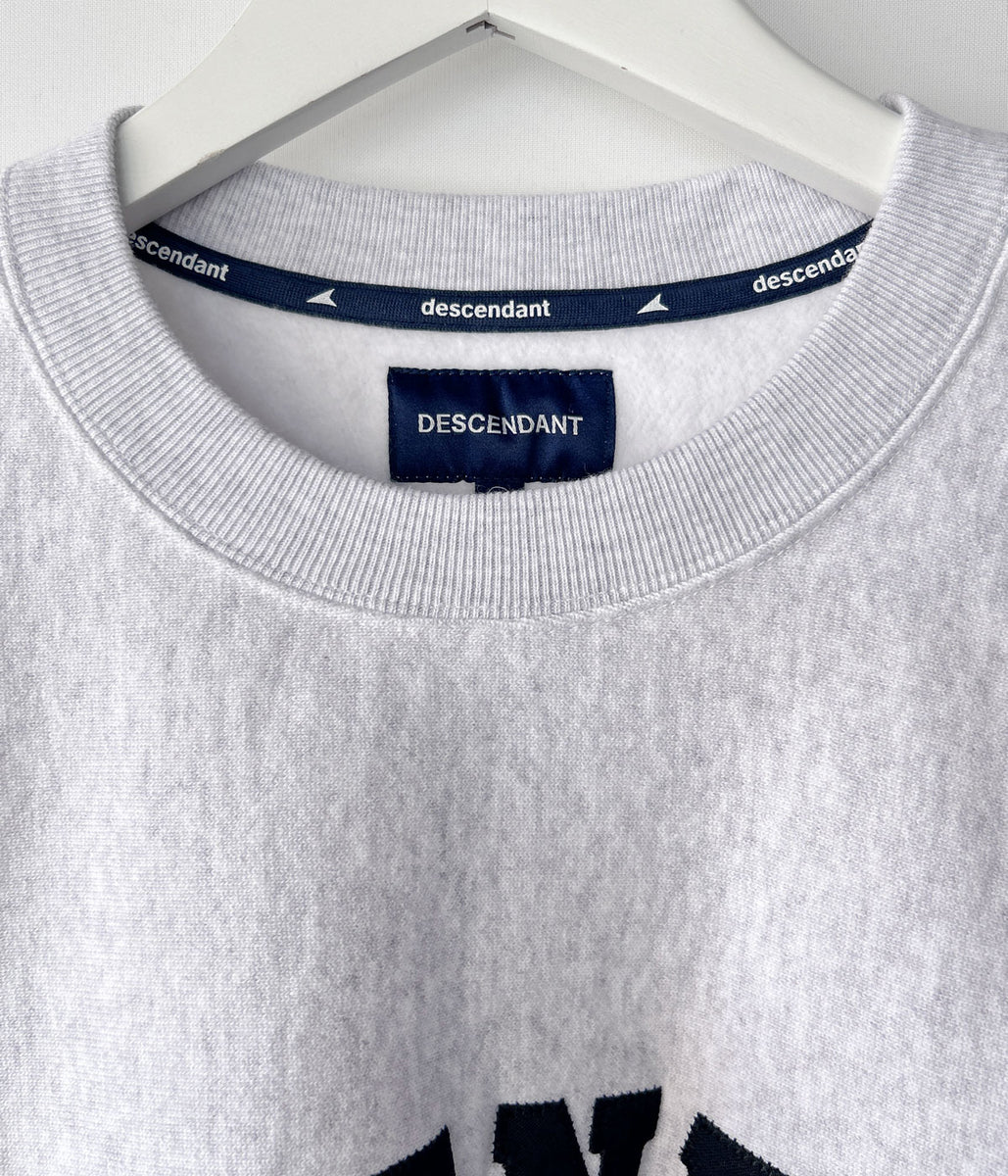 25aw DESCENDANT BREACHING CREW NECKグレー 3 DESCENDANT/BREACHING CREW NECK (GRAY)