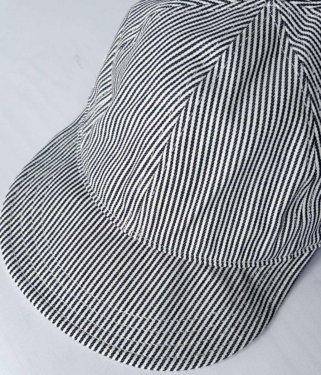 DESCENDANT/A-3 HICKORY STRIPE POST O'ALLS (NAVY)