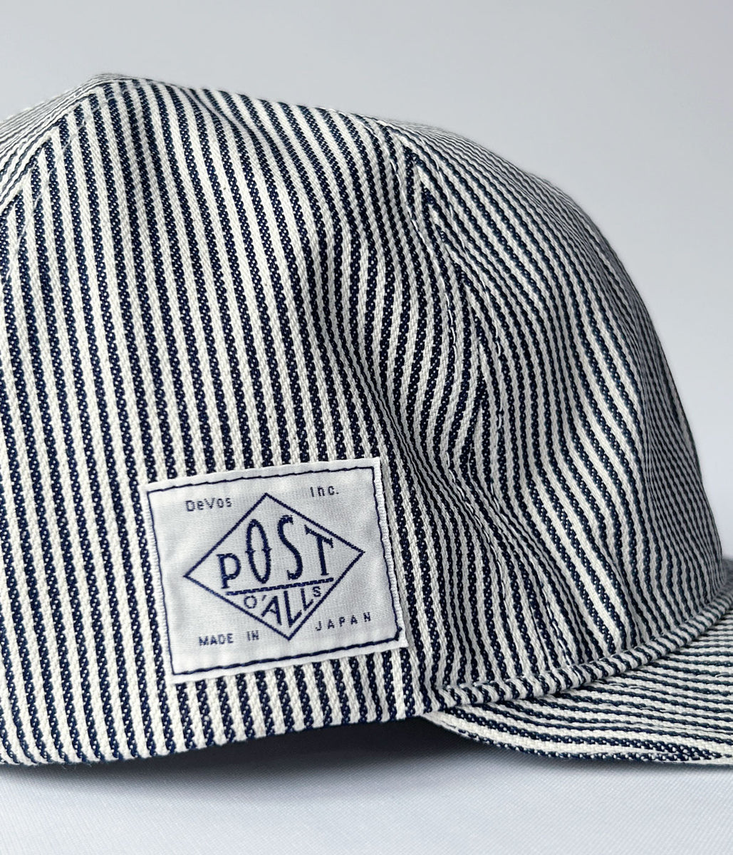 DESCENDANT/A-3 HICKORY STRIPE POST O'ALLS (NAVY)