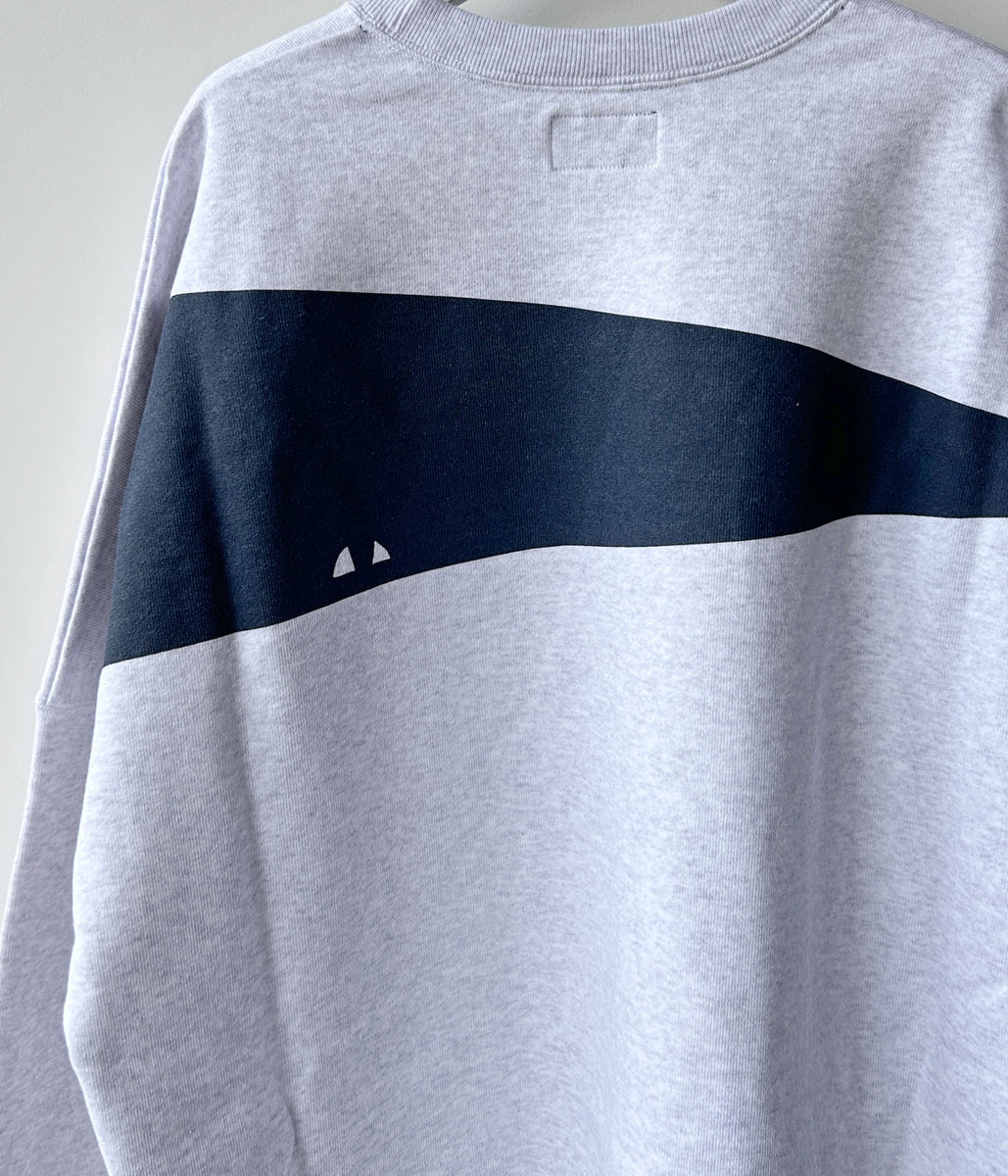 トップス DESCENDANT CACHALOT CREW NECK (NAVY) DESCENDANT/CACHALOT CREW NECK (GRAY)