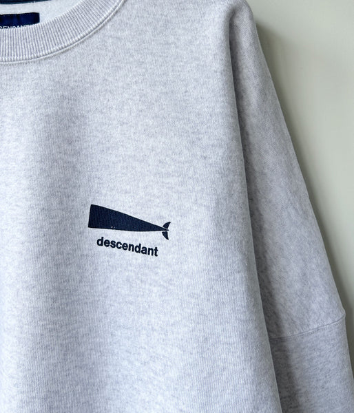DESCENDANT/CACHALOT CREW NECK (GRAY)