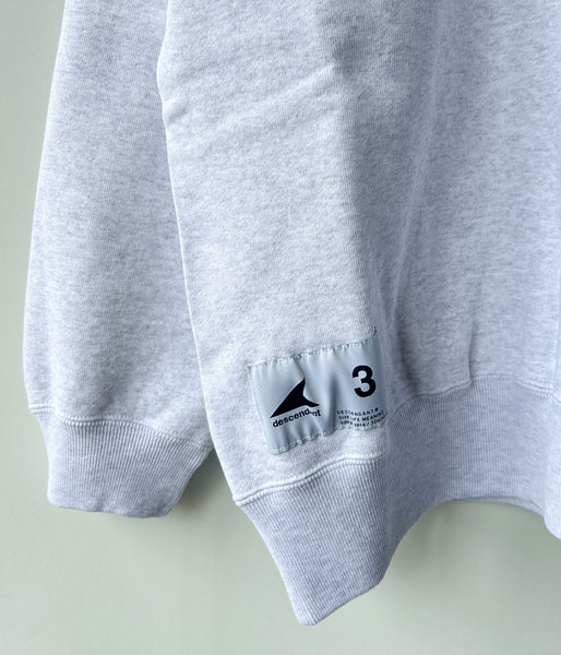 DESCENDANT/CACHALOT CREW NECK (GRAY)