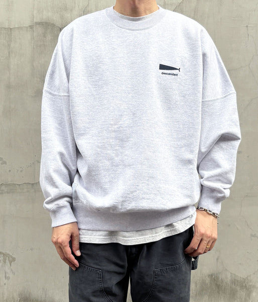 DESCENDANT/CACHALOT CREW NECK (GRAY)